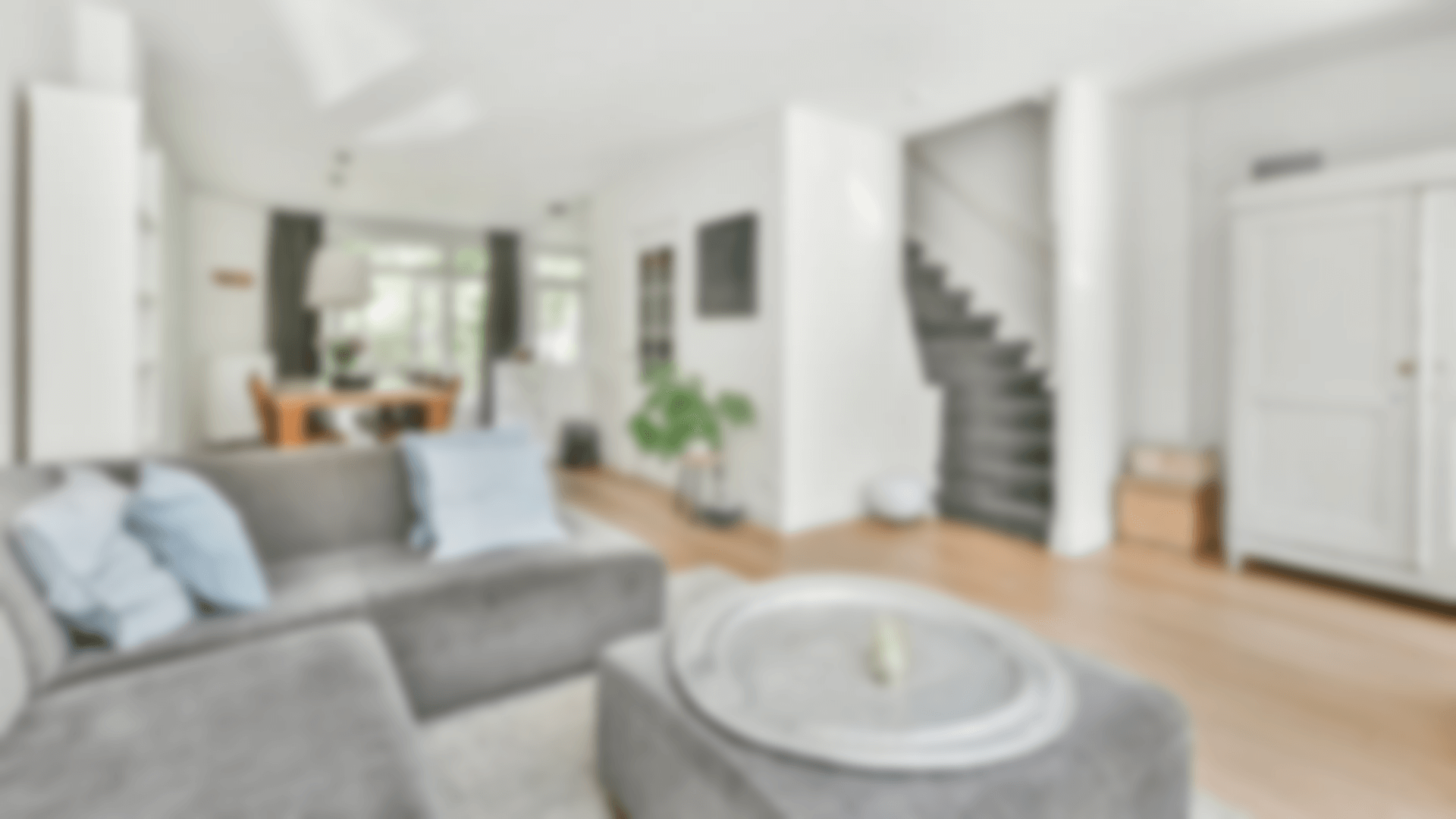 Bright living room in a managed Perth home